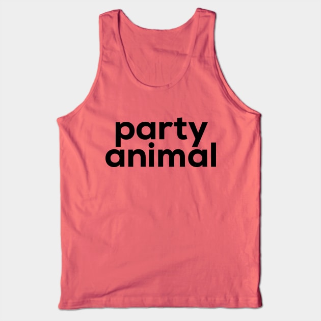 Party Animal Tank Top by NomiCrafts